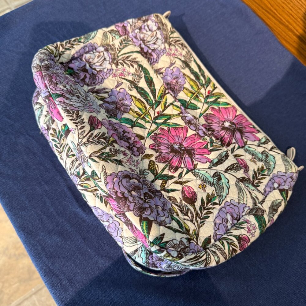 VERA BRADLEY Carson Shoulder Bag — Lavender Meadow Pattern - Picture 6 of 11